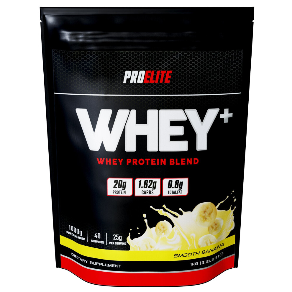 Pro Elite (Banana) Whey Plus 1Kg (40 Servings)