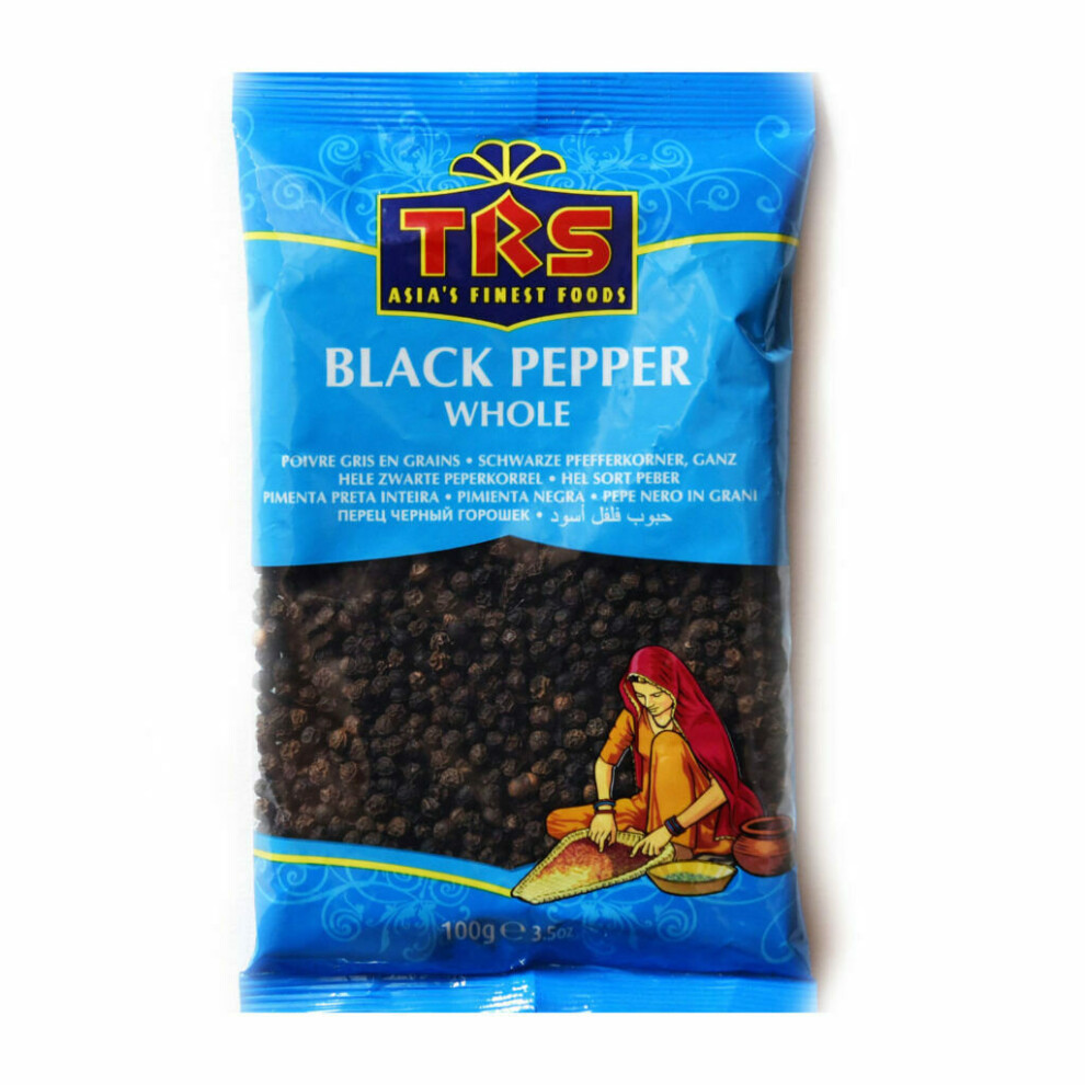 Black Pepper Whole 100g TRS