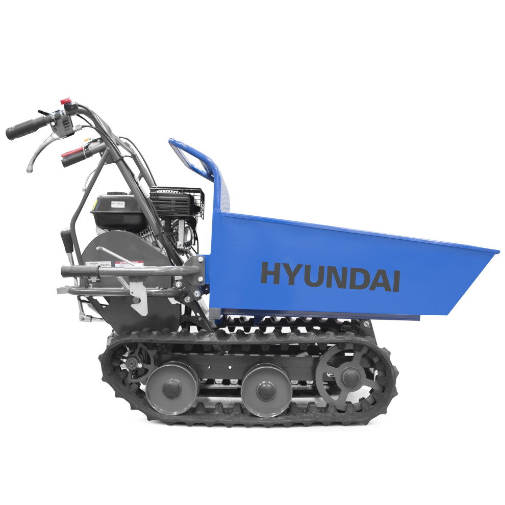 Hyundai HYTD300 196cc Petrol 300kg Payload Tracked Mini Dumper / Power Barrow / Transporter