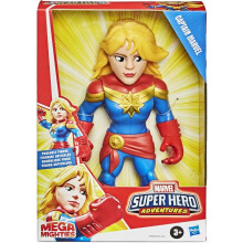 Marvel Superhero Adventures Mega Mighties 25cm Figure - Captain Marvel