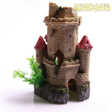 Aqua One NEW Crumbling Underwater Tower 14x12.5x22.5cm 36861