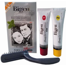 Bigen Speedy Haarkleur, Natuurlijke Zwart 881 (40g + 40g)