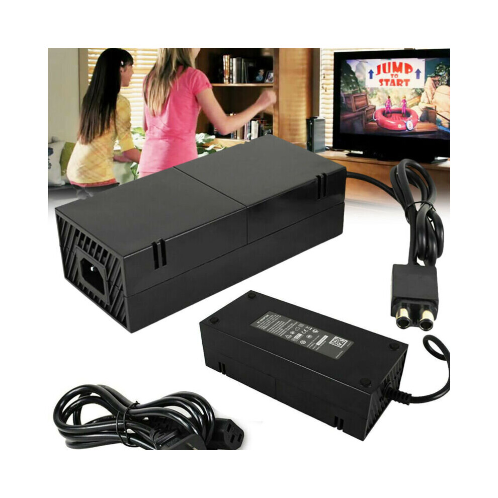 For Xbox One Console Adapter Brick Charger Power Supply Cord Cable Uk Plug 683546303424