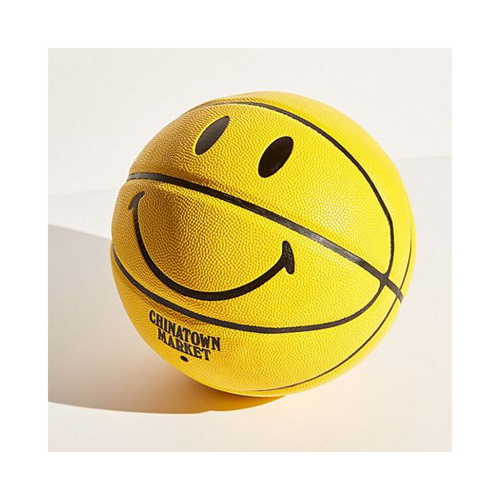 (Yellow) Basketball Smiley yellow Smiling Face Basketball