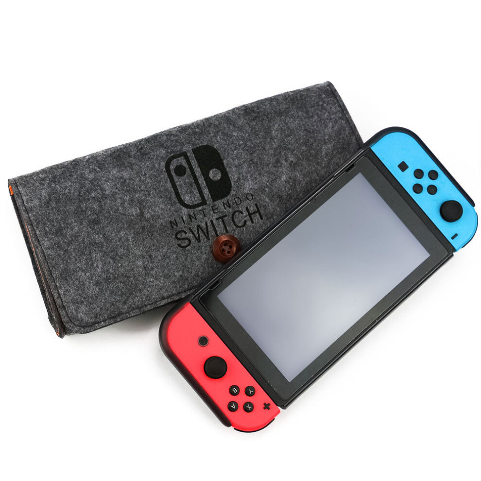 Case For Switch Lite Portable Switch Storage Bag Felt Dark/Gray 7552103048975