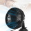 Portable USB Fan Suction Cup Variable Speed Cooling Air Cooler Car Home Office 4