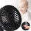 Portable USB Fan Suction Cup Variable Speed Cooling Air Cooler Car Home Office 3