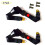 2packs Universal Lap 2 Point Adjustable Seat Belt Adjustable Safety 1