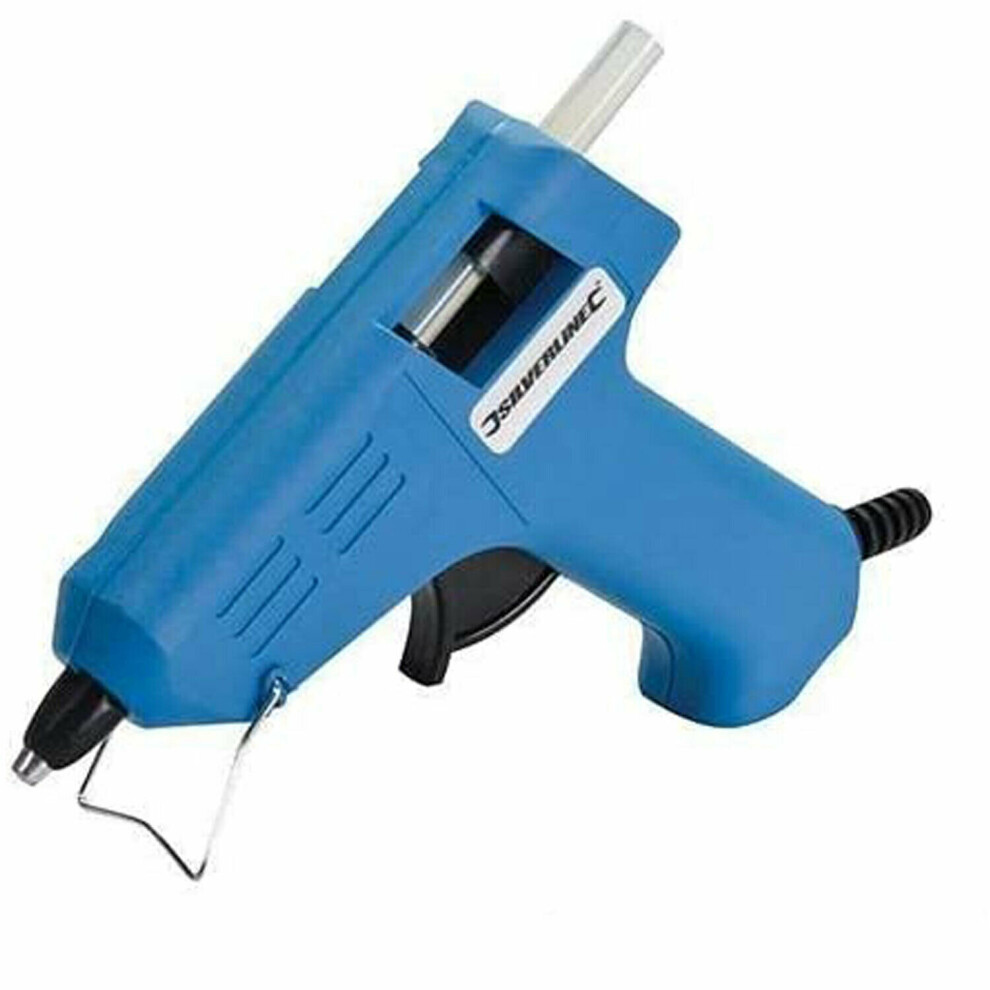 Silverline Mini Hot Melt Glue Gun With 50 Glue Sticks - 100012