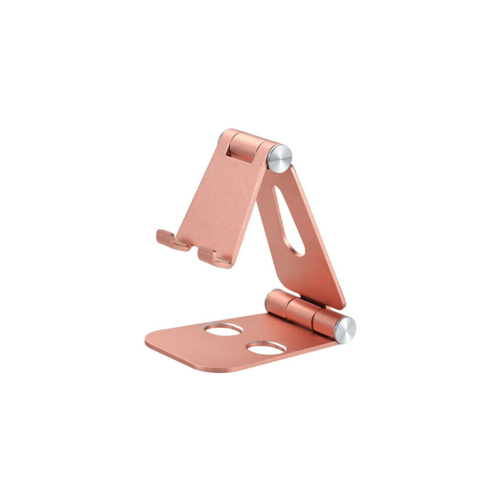(Rose ) Universal Foldable Adjustable Desktop Phone Desks Stand Holder Smartphone Tablet Gold 683546309389