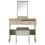 Kendal Dressing Table With Stool in Grey 3