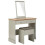 Kendal Dressing Table With Stool in Grey 1