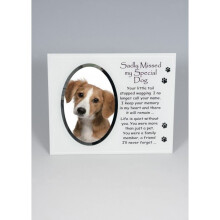 Memorial -Dog Frame 19 x 23cm