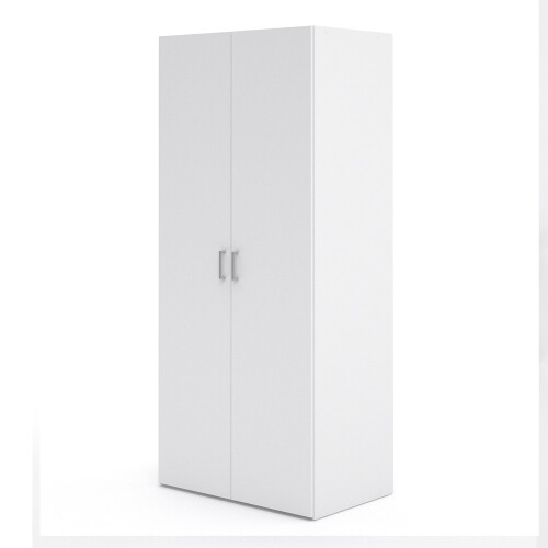 Wardrobe with 2 doors (175) White 2