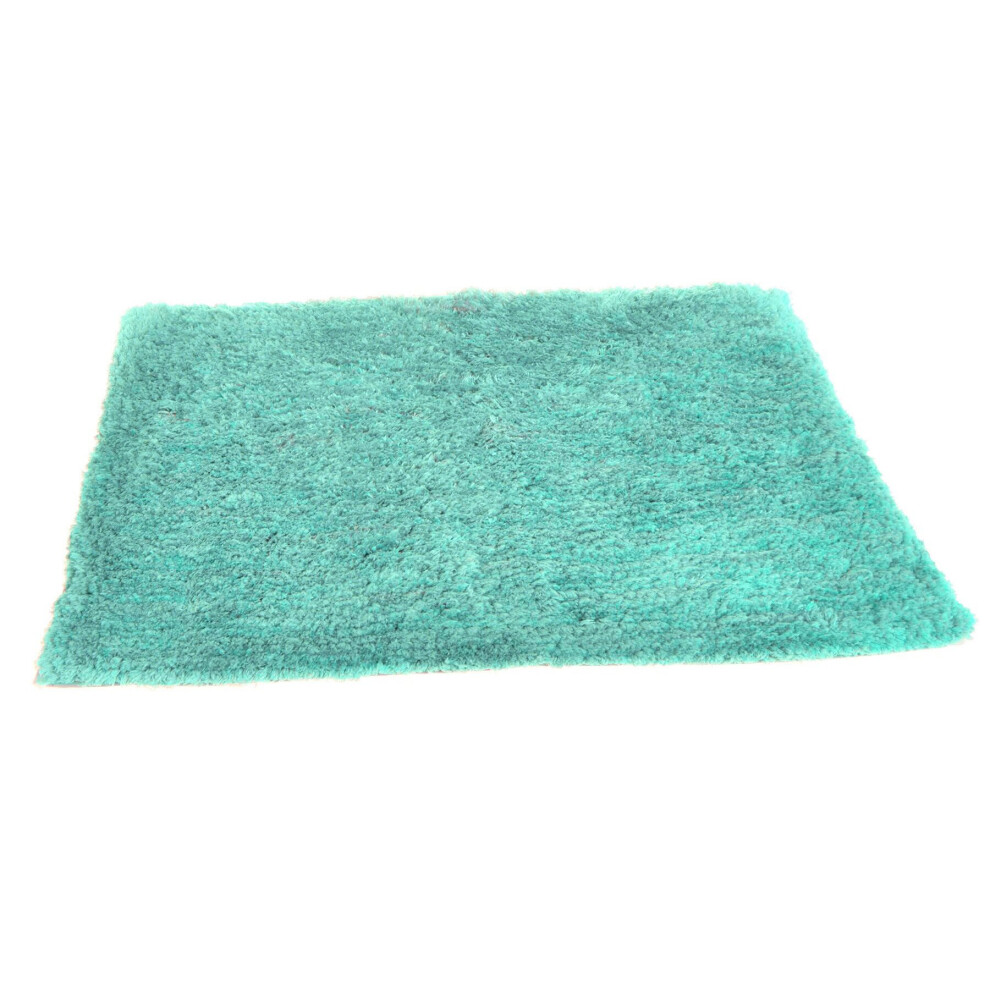 Allure Bath Fashions (Duckegg) Luxury Deep Pile Savoy Microfibre Bath Mat 50 X 80Cm Blue