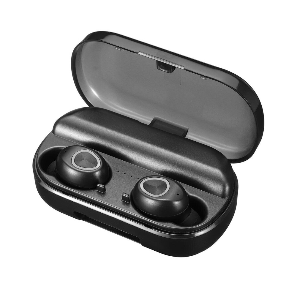 V10 Tws Wireless Bluetooth 5.0 Earphone Tiny Stereo Noise Cancelling Headphone With Mic Black 840079135469