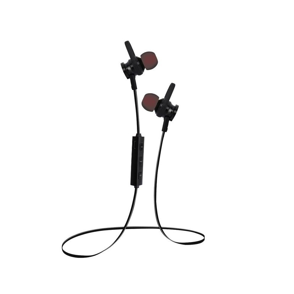 Photos - Headphones Keshen &trade; RS-01 Magnet Wireless bluetooth Earphone Bass Sports Headphone for iPhone X 8 Samsung Xiaomi BLACK COLOR 