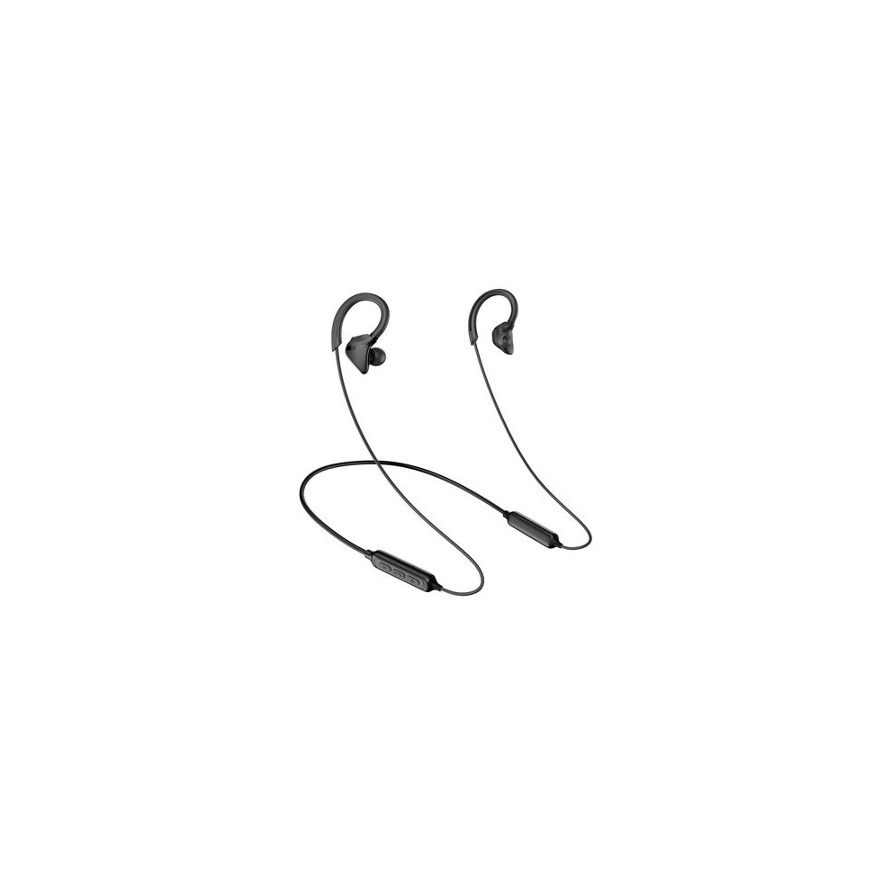 [Free Storage Bag] X1 Neckband Hanging Bluetooth Earphone Wireless Bass Handsfree Gaming Headphones With Mic Color Black 840079112033