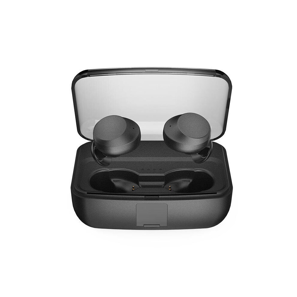 [Bluetooth 5.0] Tws Wireless Earphone Cvc8.0 Noise Cancelling Ipx7 Waterproof 3000Mah Charging Box Black 840079325273