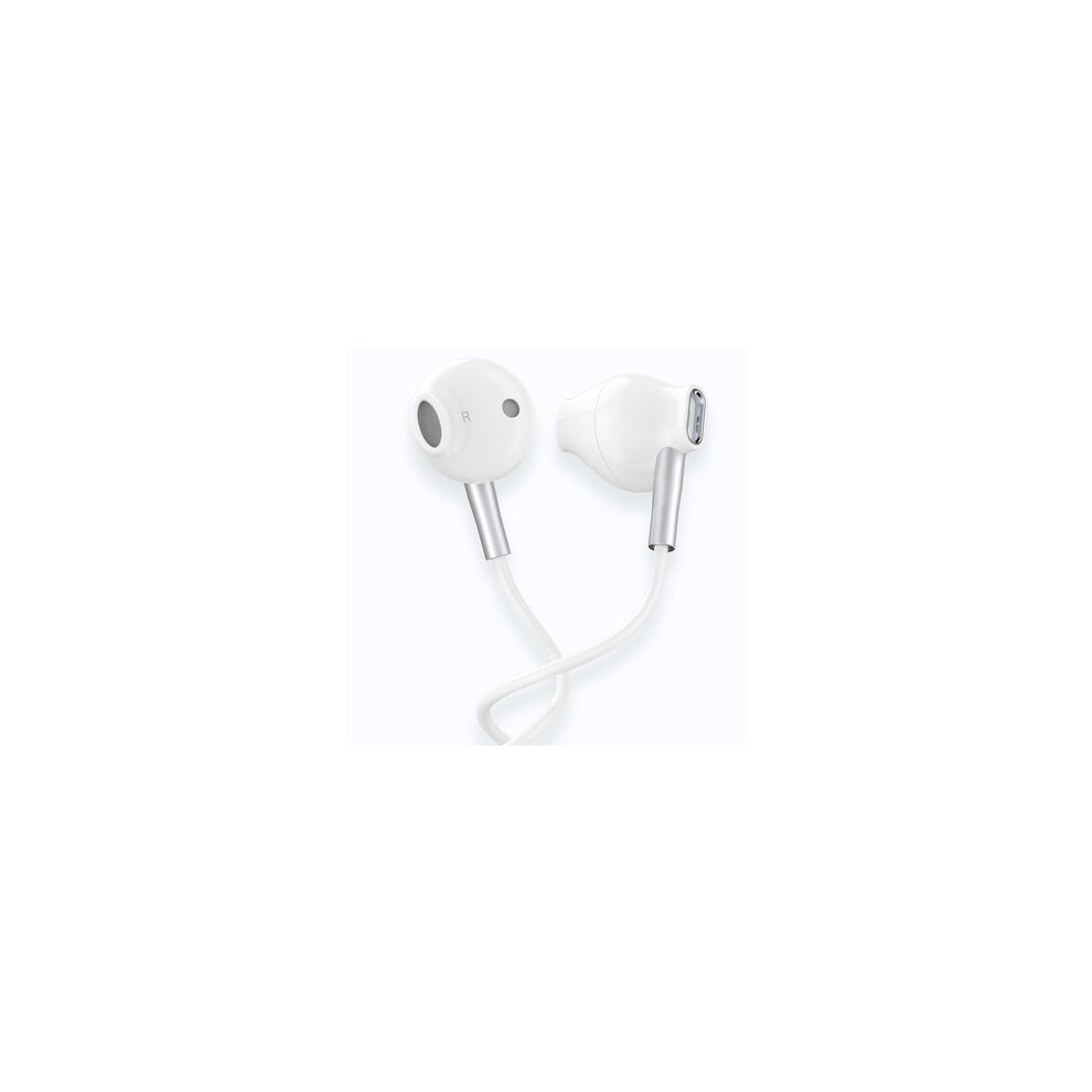 Hp61 3.5Mm Hi-Fi Wired Control Earbuds Earphone Shallow In-Ear Headphone With Mic Clear 840079323361
