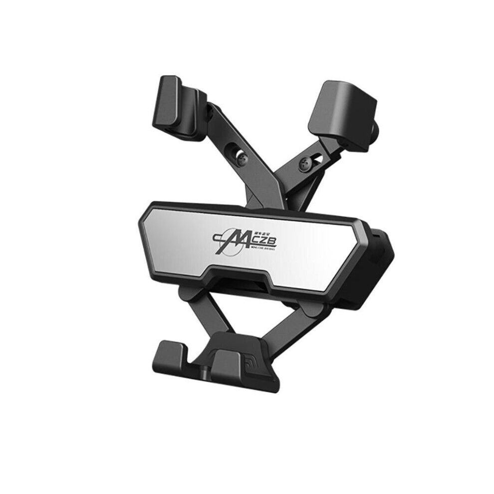 2Pcs Gravity Linkage Automatic Lock Air Vent Car Phone Holder Car Phone Mount For 4.0-6.5 Inch Smart Phone 840079328441