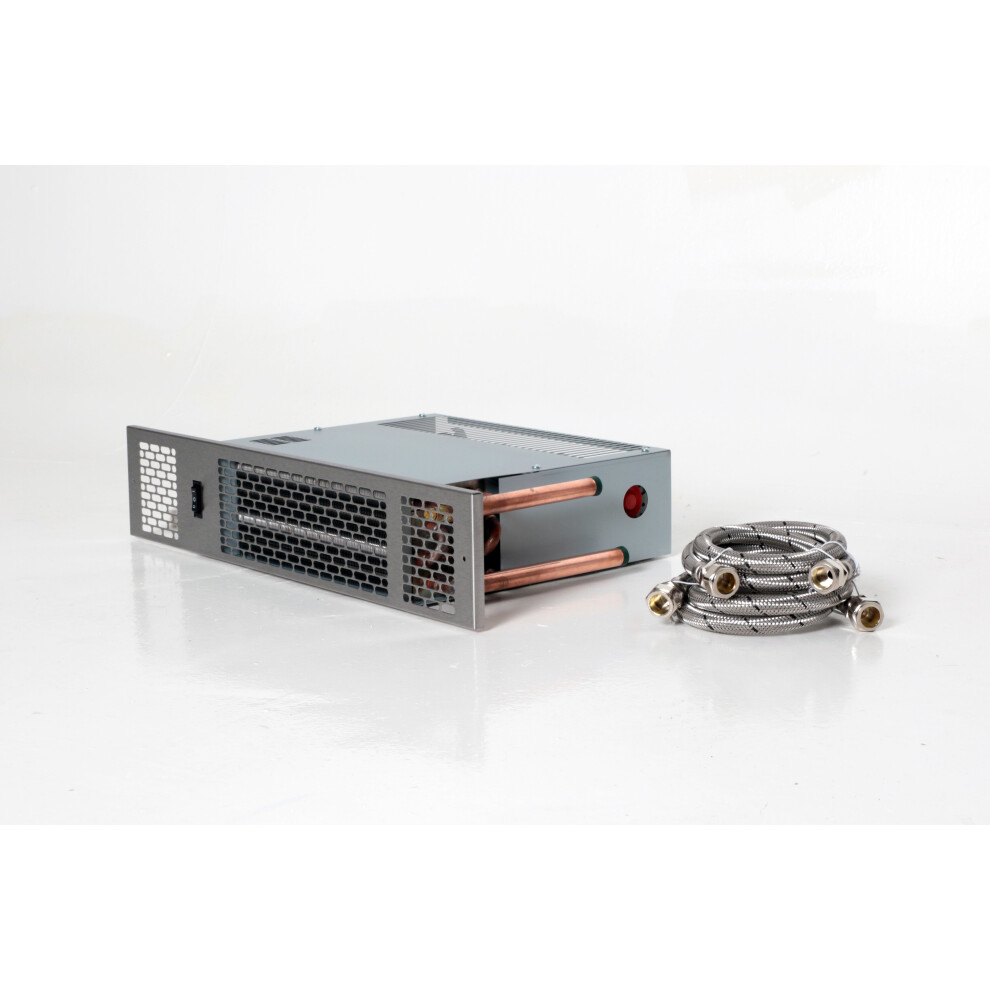 Thermix (Brushed Stainless Steel) -2100Classic Plinth Heater-2.1Kw