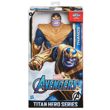 Marvel Avengers Titan Hero Series Thanos Actionfigur, 30 cm, för barn 4 år och upp