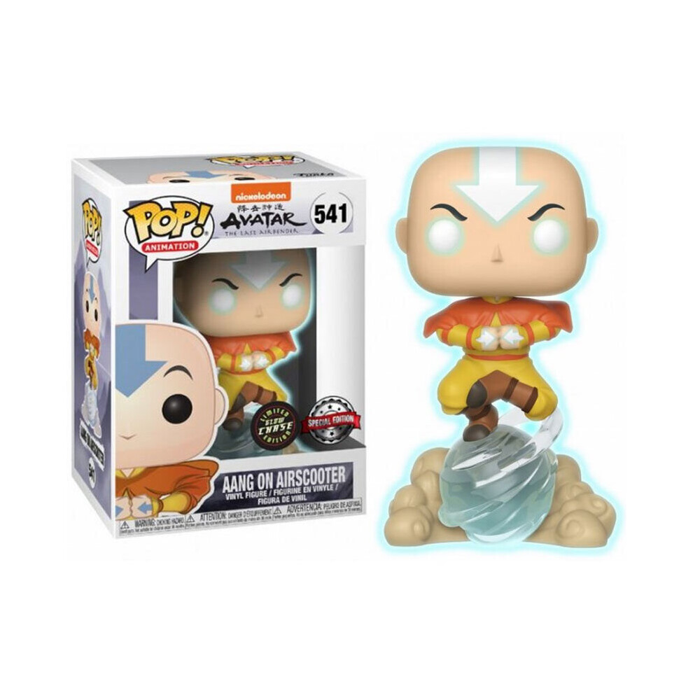 Figure POP Avatar Aang on Air Bubble Exclusive Glow Chase