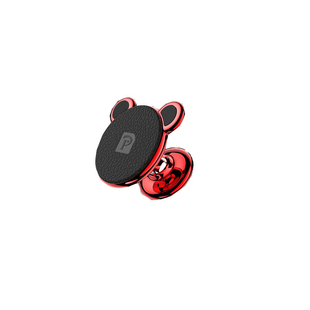 Strong Magnetic 360 Degree Rotation Car Mount Dashboard Holder Stand For Iphone Xiaomi Color Red 840079326171