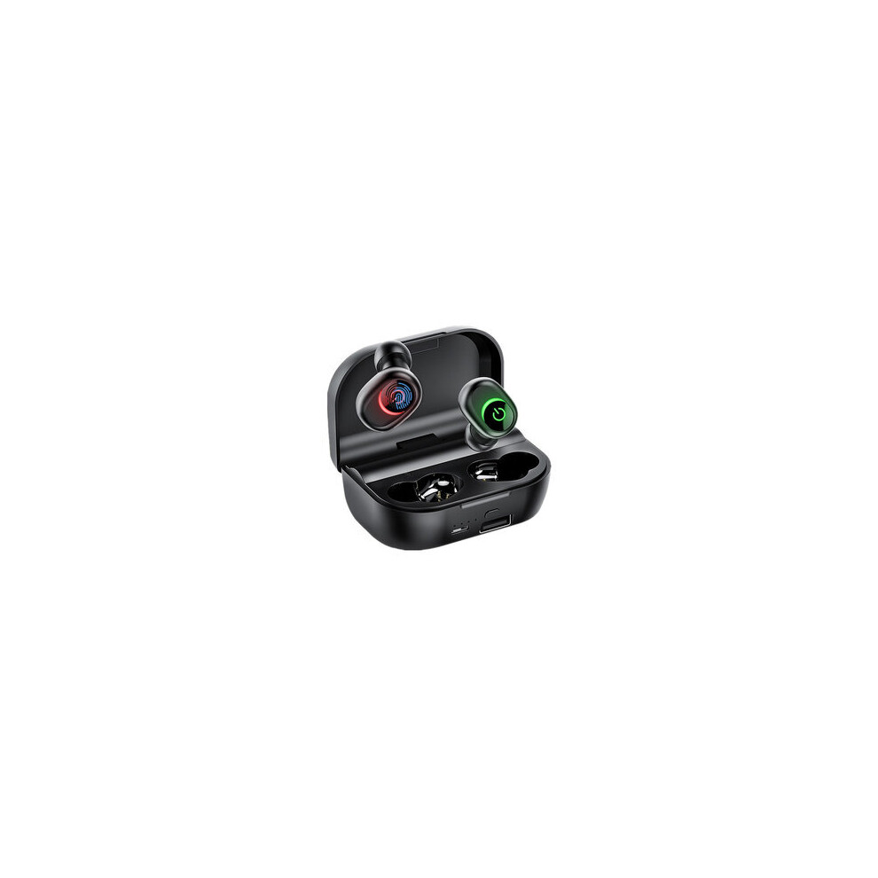 M5 Tws Bluetooth 5.0 Earphone Wireless Earbuds 1800Mah Power Bank Sports Headphone With Mic Black 840079137067