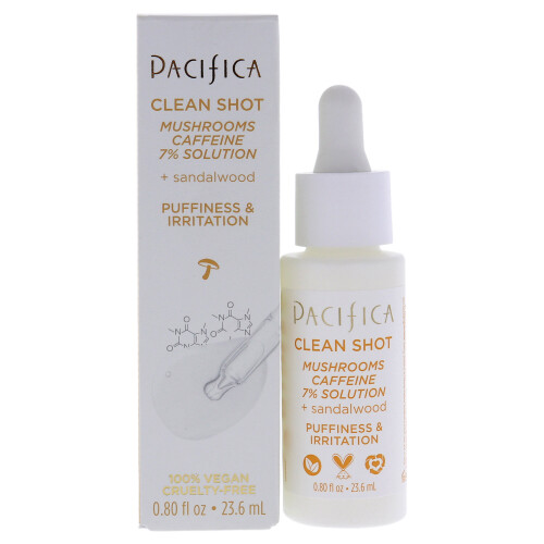 Pacifica Pacifica Clean Shot Funghi e caffeina 7% unisex 0,8 once