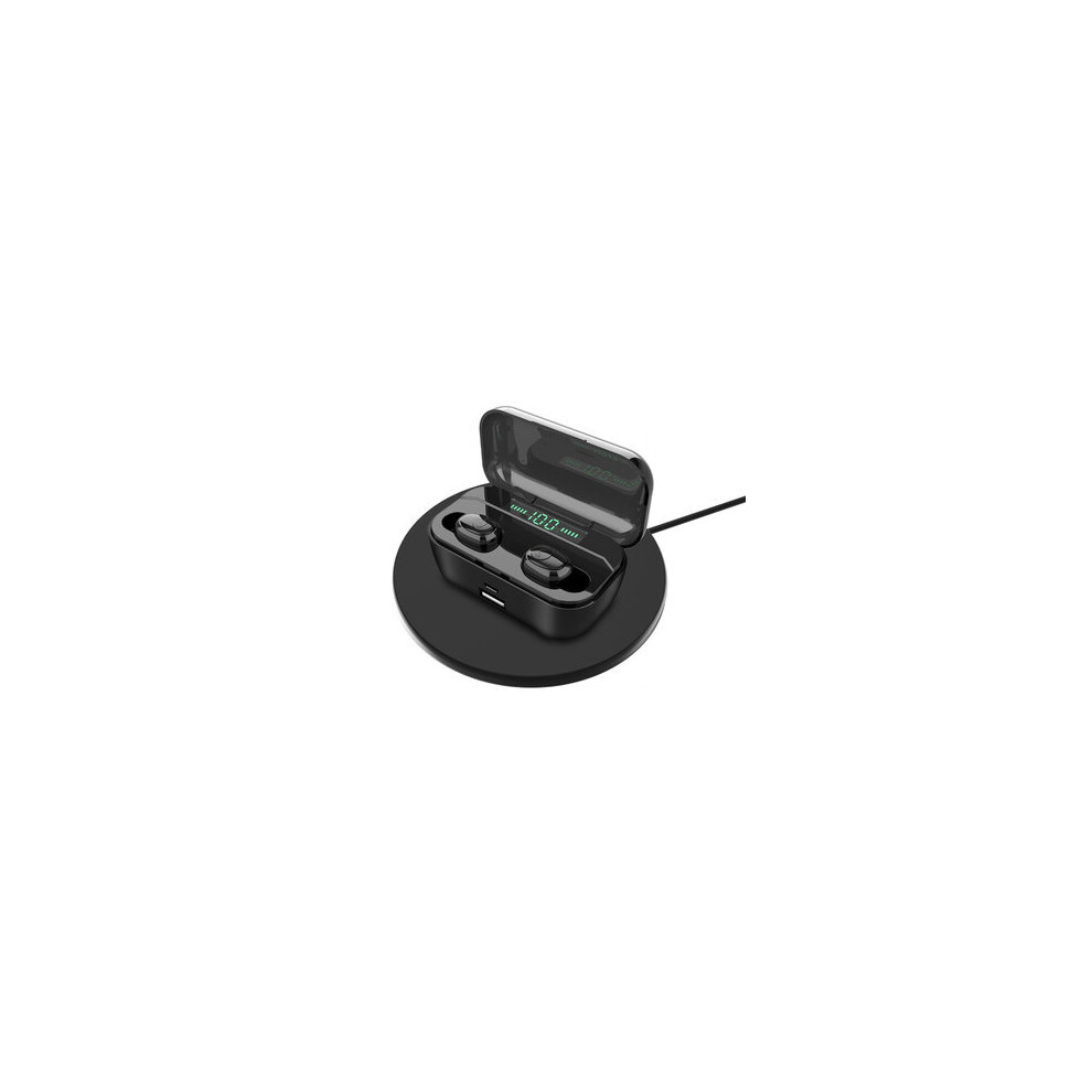 G6s Tws Wireless Bluetooth Earphone 3500Mah Power Bank Cvc8.0 Noise Cancelling Ipx7 Waterproof Headphone With Mic Color Black 840079111944
