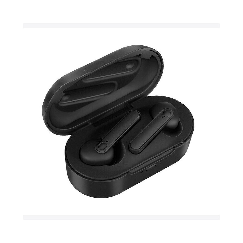 Dt-5 Tws Bluetooth 5.0 Earphone Hifi Cvc8.0 Noise Cancelling Wireless Earbuds 2000Mah Power Bank Handsfree Headphone Color Black 840079320520