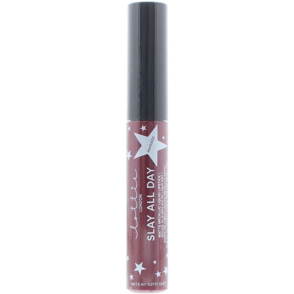 Lottie Slay All Day Longwear Matte Metallic Liquid Lipstick 6ml - Boy Bye
