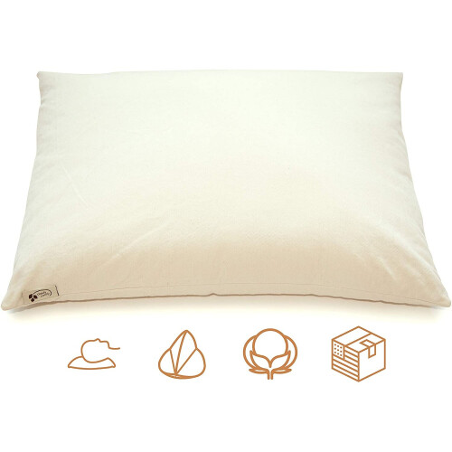ComfyComfy Wheat Buckwheat Pillow (Made in USA) 2