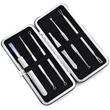 Pimple Spot Removal Tool Blackhead Remover Tool Stainless Steel Pimple Spot Pimple Facial Treatment Tool C