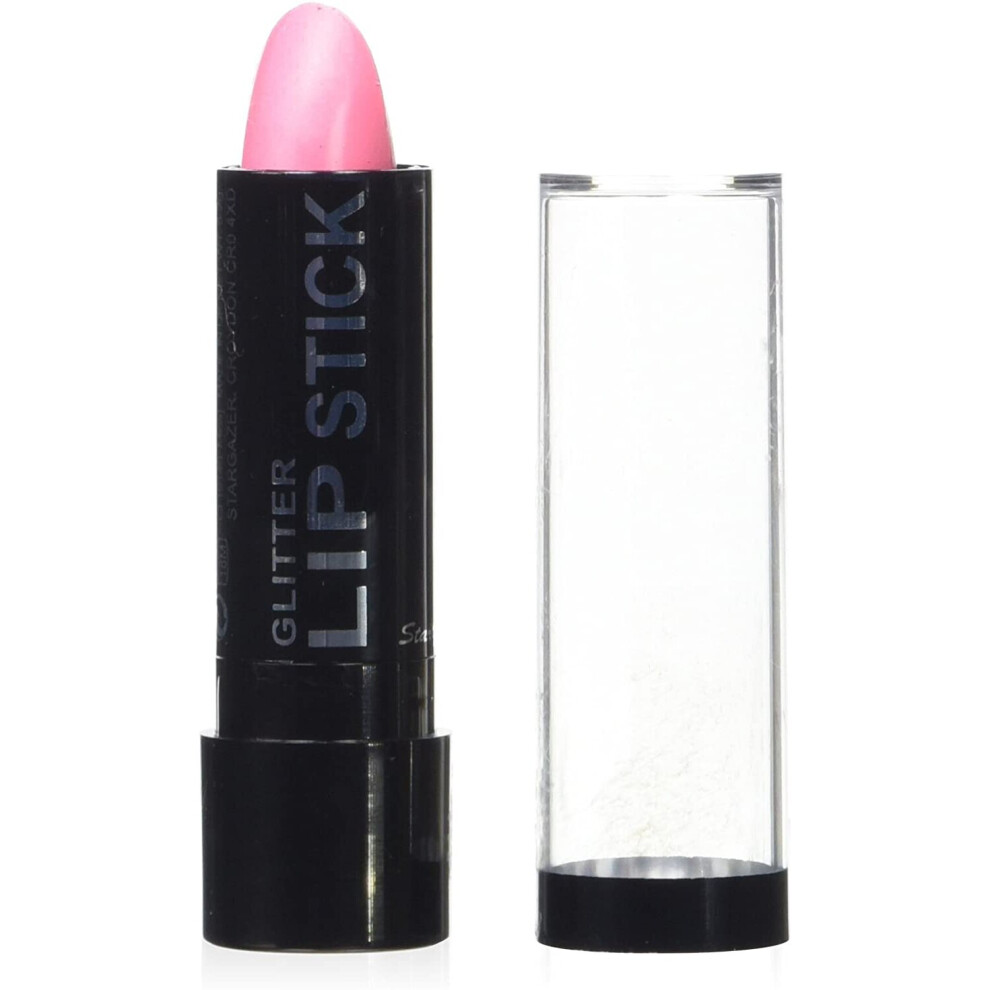 Stargazer Glitter Lipstick, Pink