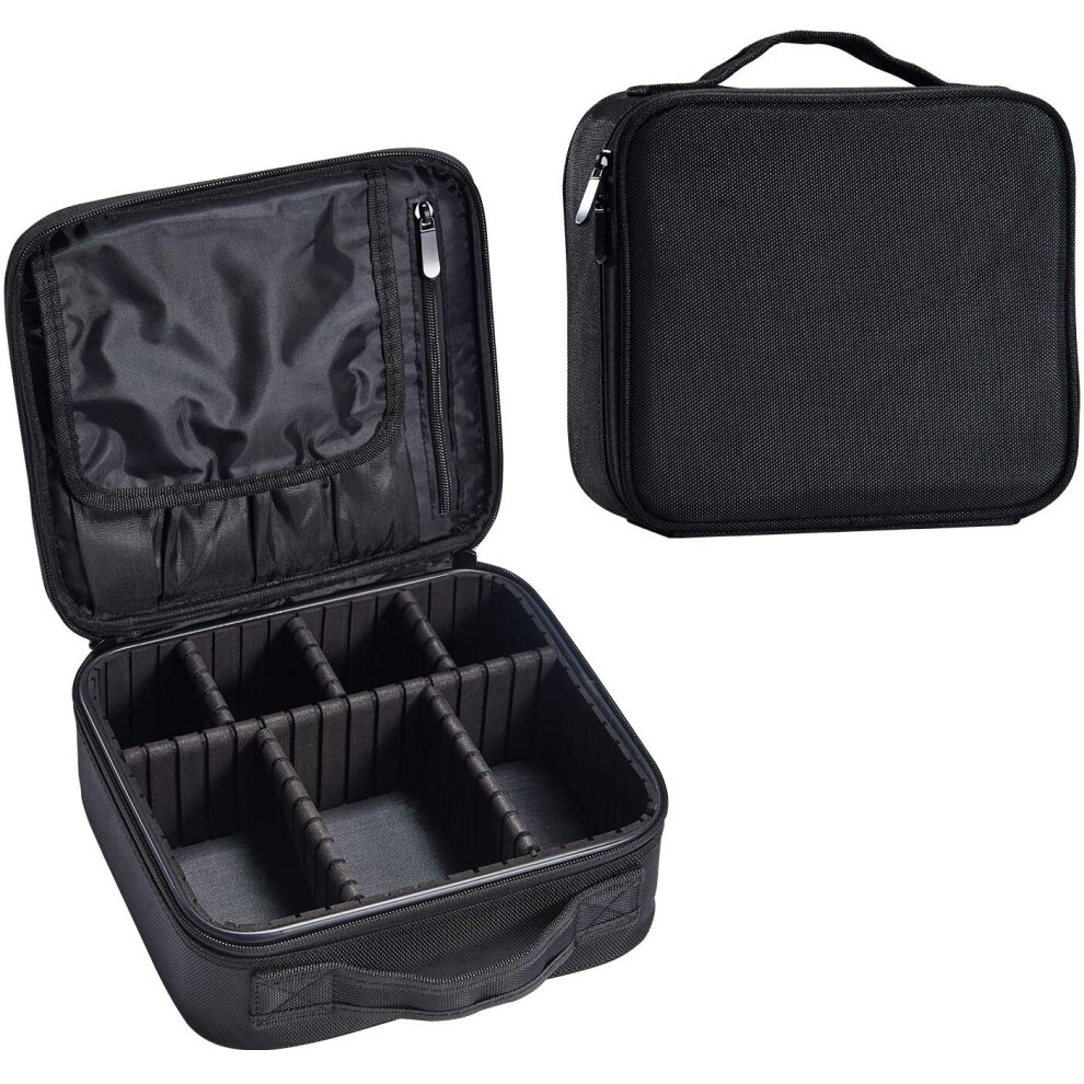 Joligrace Multicoloured Makeup Bag Cosmetic Case Vanity Travel Beauty Box Make Up Train Case Hairdressing Tools Organise
