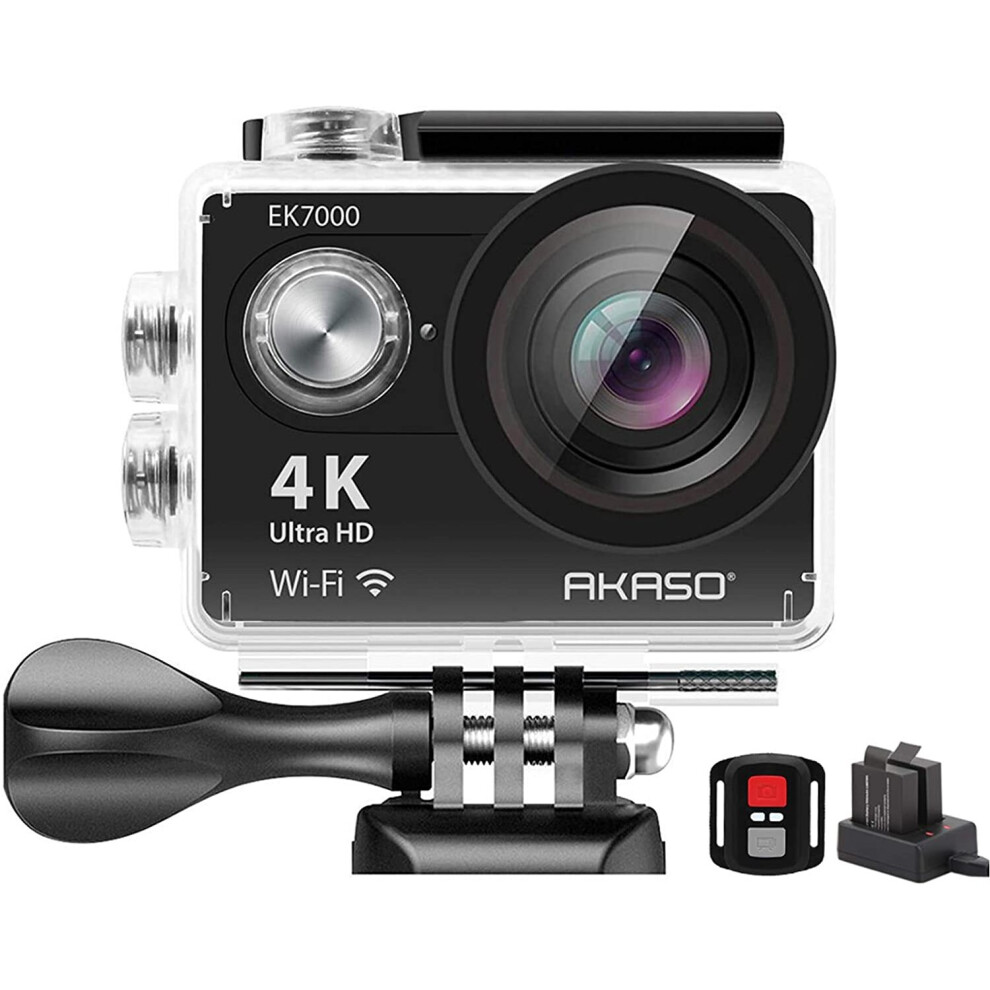 AKASO EK7000 4K Sport Action Camera Ultra HD Camcorder 12MP WiFi Waterproof Camera 170 Degree Wide View An