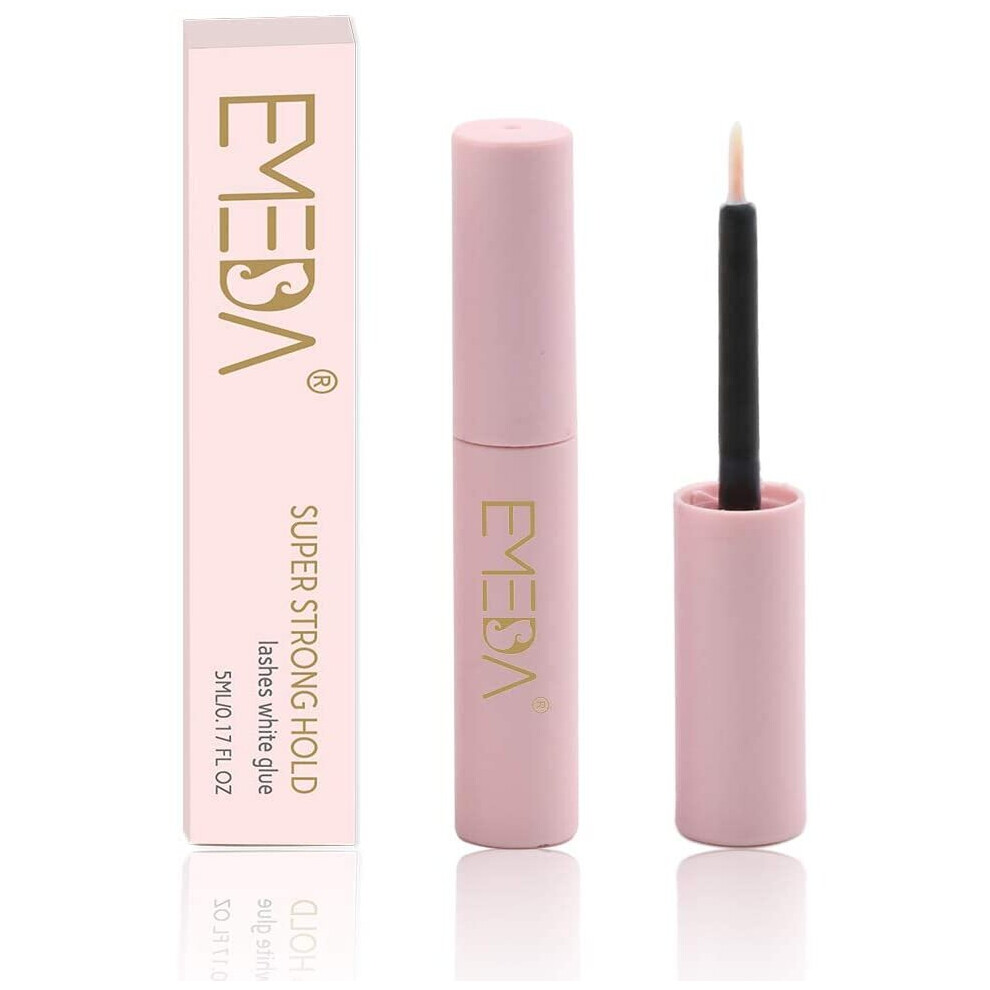 EMEDA Super Strong Hold False Eyelash Glue Professional Latex Free Eyelash Glue Waterproof Lash Glue Strip
