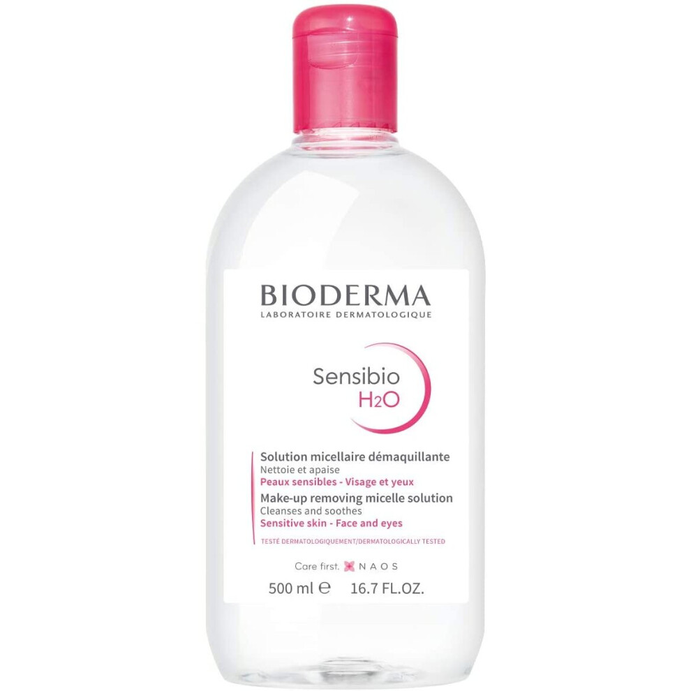 Bioderma Sensibio (*Crealine) H2O Make Up Removing Micelle Solution, 500 ml