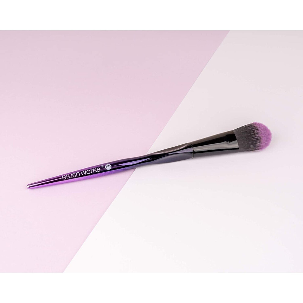 Brushworks Multicoloured Hd Foundation Brush