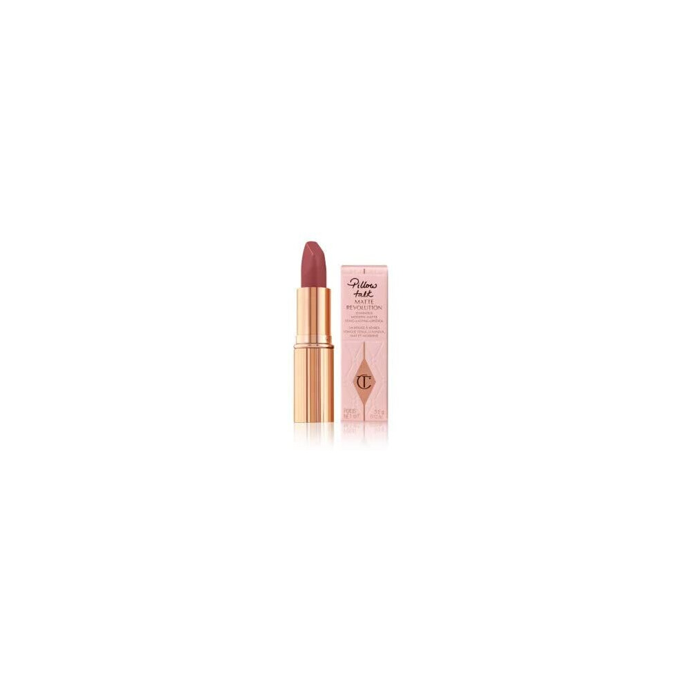 CHARLOTTE TILBURY PILLOW TALK LIPSTICK PILLOW TALK MEDIUM (Warm berry-pink Matte Revolution lipstick)