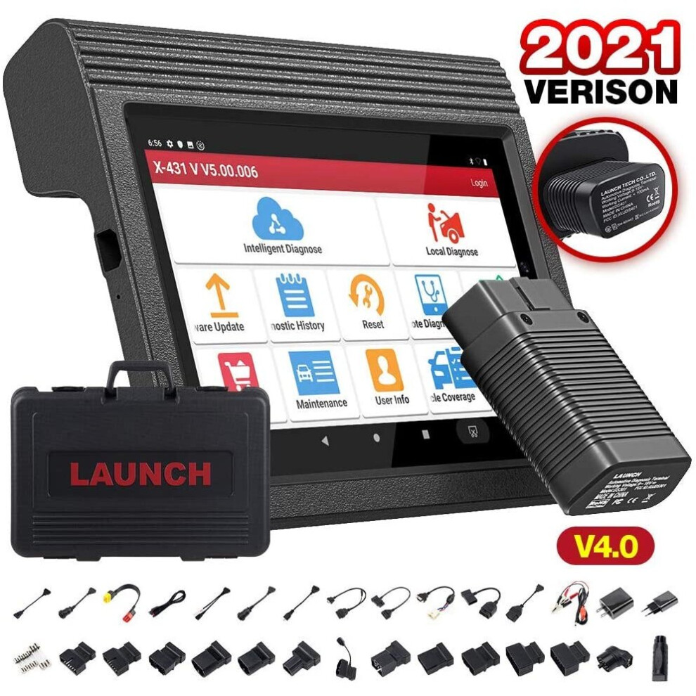 LAUNCH X431 V PRO Bi-Directional Full System OBD2 Scanner,Key Programming,Reset Functions ABS Bleeding,TPM