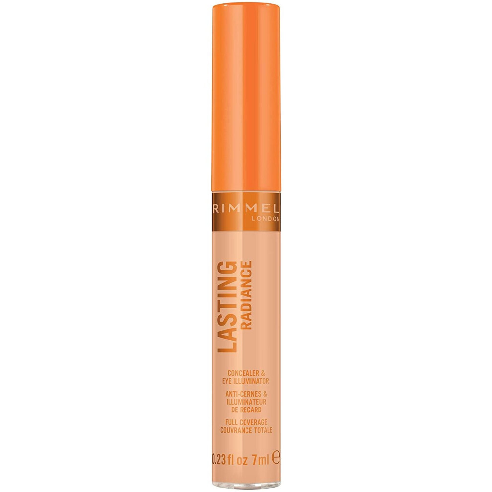 Rimmel Lasting Radiance Full Coverage Concealer and Eye Illuminator, SPF 25, 40 Soft Beige (Rimmel Wake Me