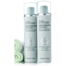 Liz Earle Cleanse & Polish Duo 2 x 100ml plus 2 muslin cloths