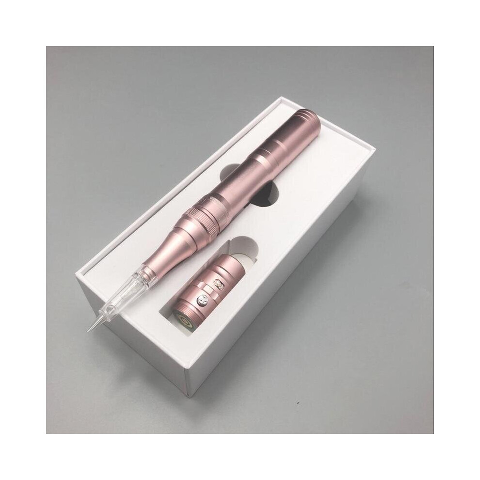 (Rose Gold Machine) Professional Wireless, Permanent Makeup Pen