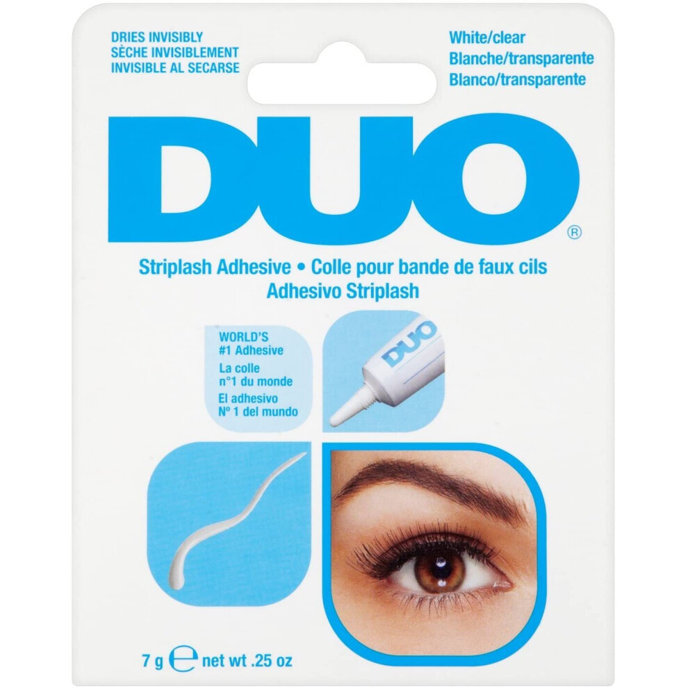 Duo Eyelash Adhesive, Clear White - 0.25 Oz
