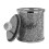 3X Crushed Diamond  Filled Tea Coffee Sugar Canisters Jars Storage 5