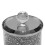 3X Crushed Diamond  Filled Tea Coffee Sugar Canisters Jars Storage 3